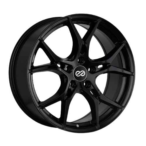 Enkei Vulcan 5x114.3 18X8.0+35 Gloss Black | ThreePiece.us