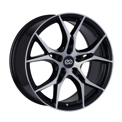 Enkei Vulcan 5x114.3 19X8.0+45 Black Machined
