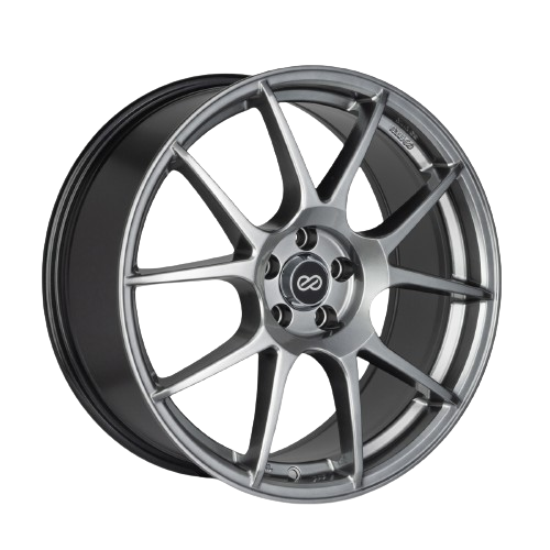 Kei-Eです☺︎ 2X) Enkei YX-5 Wheels [18x8 / 5x114.3 / ET:35 / CB:72.6] Gunmetal