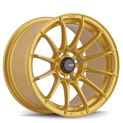 Konig Dial-In 4x100 15x7+35 Gloss Gold