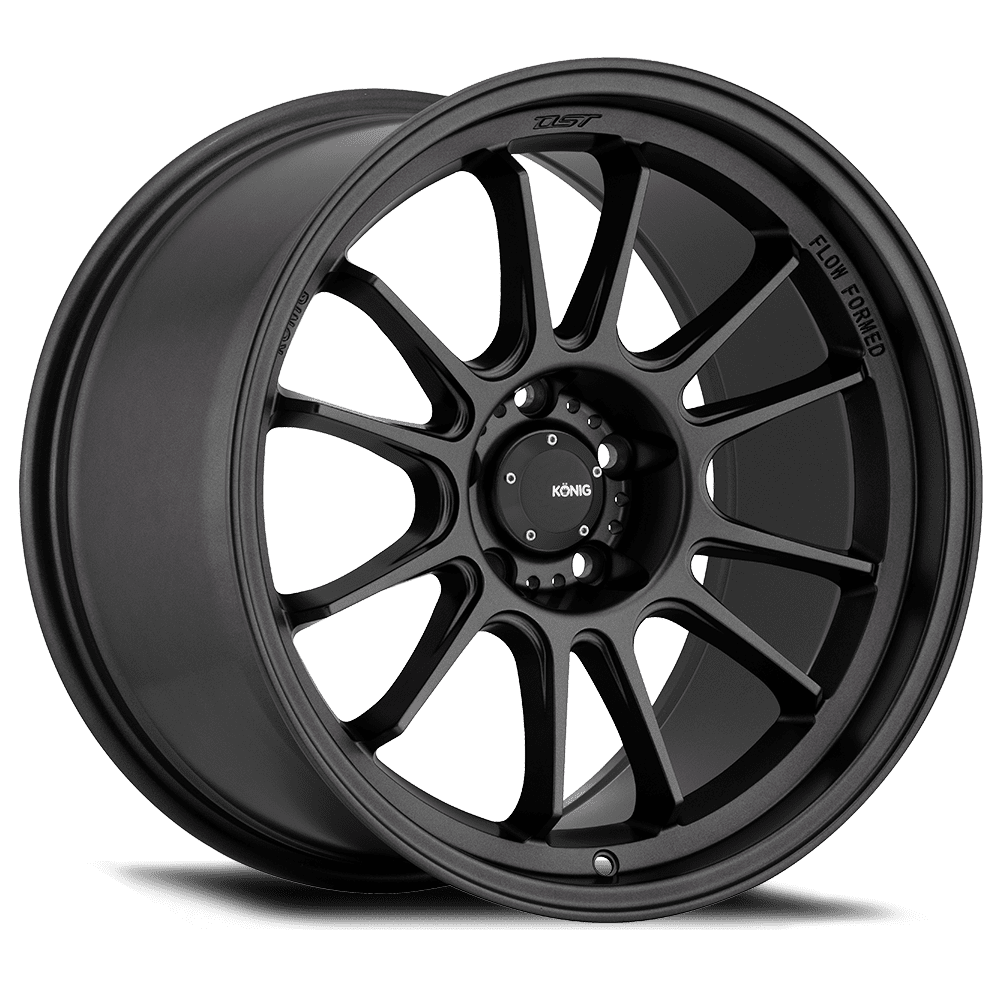 Konig Hypergram 5x114.3 18x11 +15 Matte Black