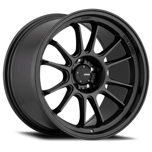 Konig Hypergram 5x120 18x9.5+35 Matte Black