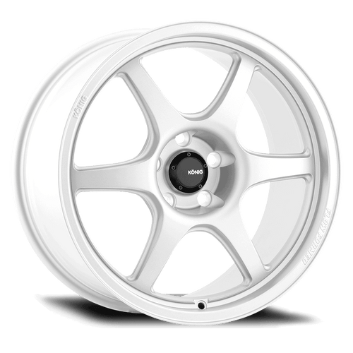 Konig Hexaform 4X108 17x8+40 Gloss White