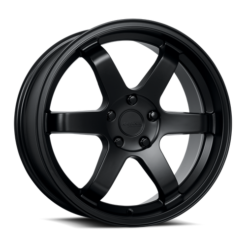 KATANA RACING KR08 5x108 18x8 +40 Matte Black wheel for 2018 Ford Focus