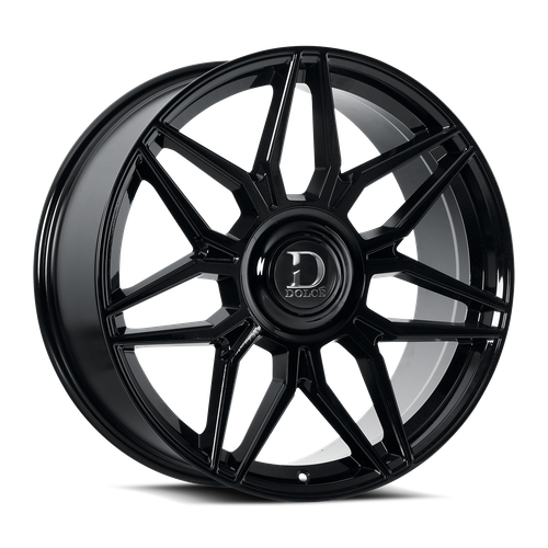 DOLCE LUXURY VERONA 6x135/6x139.7 22x9.5 +35 Glossy Black