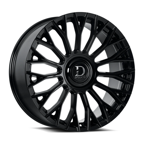 DOLCE LUXURY ROMA 5x112/5x114.3 22x10.5 +40 Glossy Black