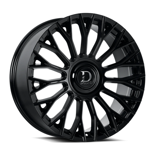 DOLCE LUXURY ROMA 5x127/5x130 22x10.5 +42 Glossy Black