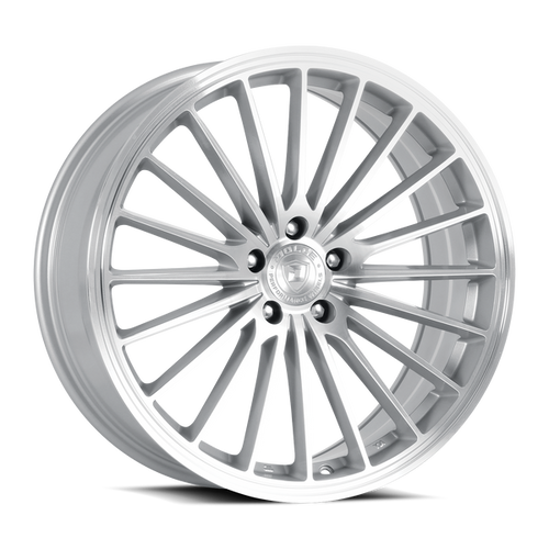 DOLCE PERFORMANCE GHOST 5x114.3 19x8.5 +35 Gloss Silver Machined Face