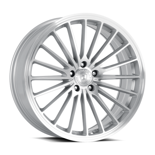 DOLCE PERFORMANCE GHOST 5x114.3 20x8.5 +38 Gloss Silver Machined Face