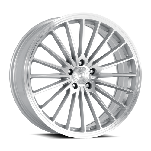 DOLCE PERFORMANCE GHOST 5x112 20x8.5 +28 Gloss Silver Machined Face