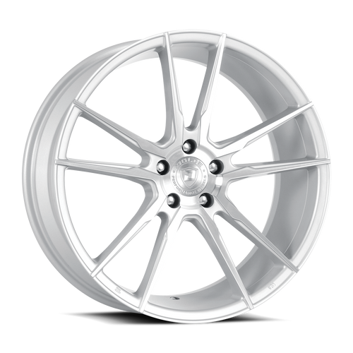 DOLCE PERFORMANCE VAIN 5x112 19x8.5 +28 Gloss Silver Machined Face