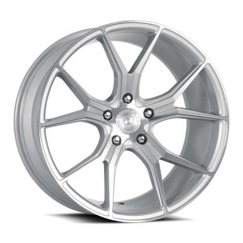 DOLCE PERFORMANCE ELEMENT 5x120 18x8.5 +35 Gloss Silver Machined Face