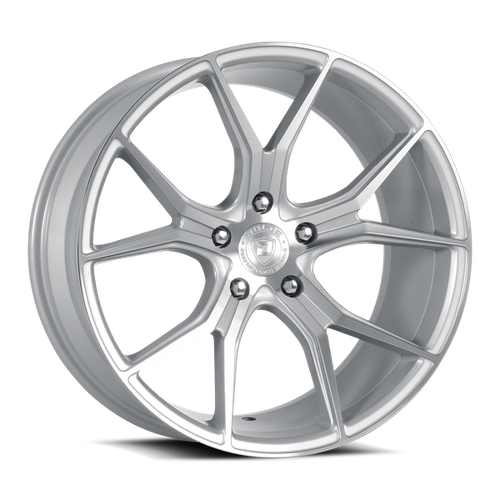 DOLCE PERFORMANCE ELEMENT 5x114.3 19x9.5 +40 Gloss Silver Machined Face