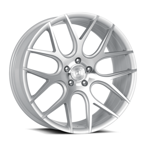DOLCE PERFORMANCE MONZA 5x112 18x8.5 +35 Gloss Silver Machined Face