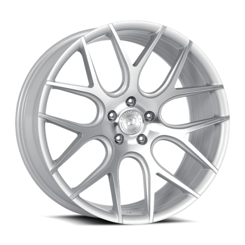 DOLCE PERFORMANCE MONZA 5x114.3 19x8.5 +35 Gloss Silver Machined Face