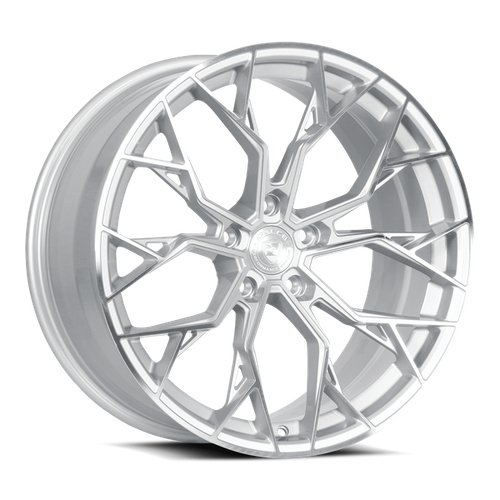 DOLCE PERFORMANCE ARIA 5x112 18x8.5 +35 Gloss Silver Machined Face