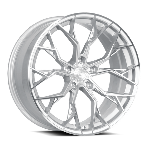 DOLCE PERFORMANCE ARIA 5x114.3 18x8.5 +35 Gloss Silver Machined Face