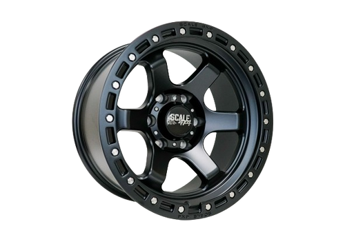Scale 4X4 S03 6x139.7 17x9.0 -25 Matte Black