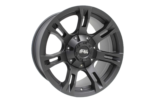 Scale 4X4 Buckshot 5x114.3/5x127 17x9.0 -6 Matte Black