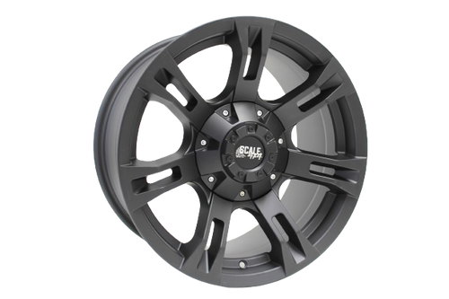 Scale 4X4 Buckshot 5x114.3/5x135 17x9.0 -6 Matte Black