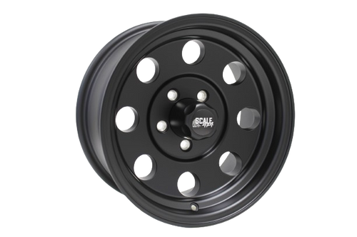Scale 4X4 Sahara 5x114.3 15x8.0 -19 Matte Black
