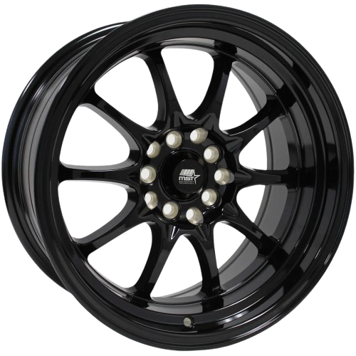 MST Wheels MT11 5x100/5x114.3 16x8.0 +15 Glossy Black
