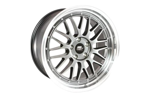 MST Wheels LeMan 5x114.3 19x8.5 +35 Hyper Black w/Machined Lip