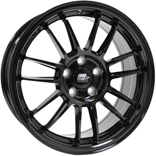 MST Wheels MT45 5X114.3 16x7.0 +35 Glossy Black