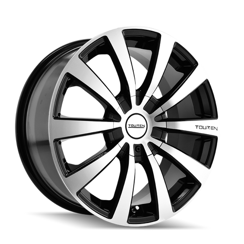 TOUREN TR3 3130 5x112/5x120 16x7 +42 GLOSS BLACK MACHINED