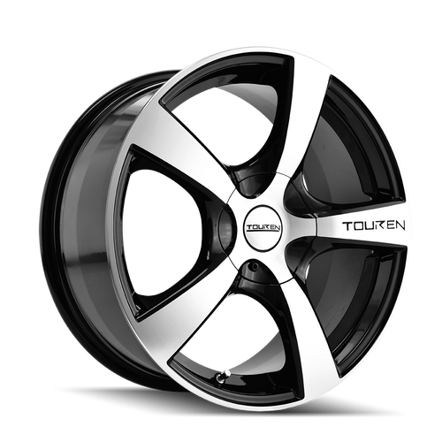 TOUREN TR9 3190 5x100/5x114.3 17x7 +42 GLOSS BLACK MACHINED