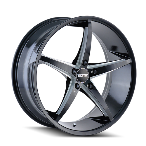 TOUREN TR70 3270 5x114.3 17x7.5 +40 GLOSS BLACK MILLED