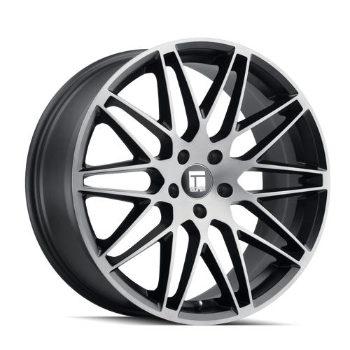TOUREN TR75 3275 5x114.3 19x9.5 +38 MATTE BLACK BRUSHED WITH DARK