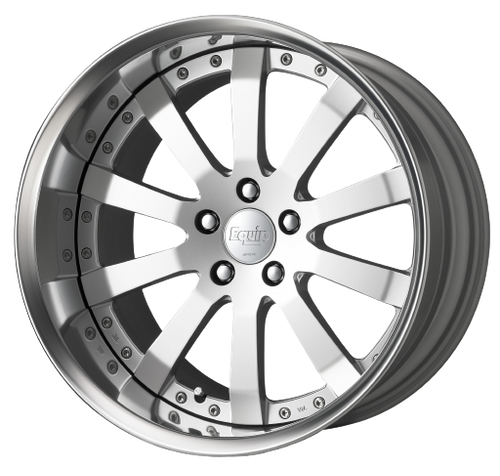 Work Equip E10 5x114.3 24x8.5+44 w disk Feinheit Silver 2