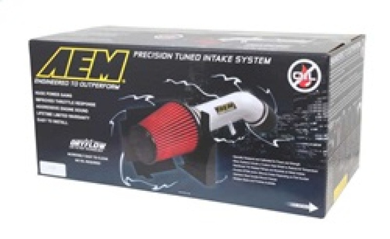 AEM 21-640C intake tube and filter close-up