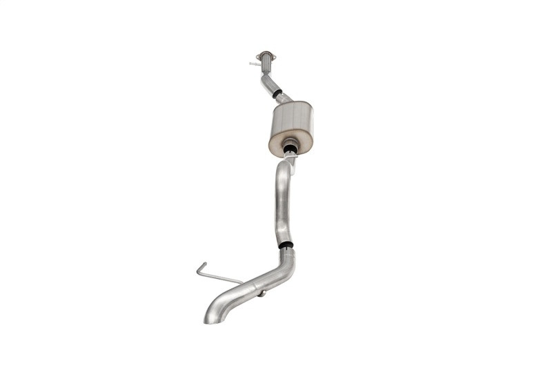 Corsa 2.3L 4-door Ford Bronco cat-back single side exhaust with turndown tip