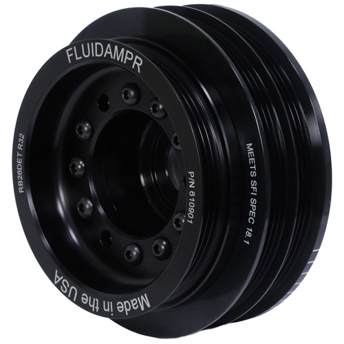 Fluidampr Nissan RB26DET Phase-2 BCNR33 GT-R / BNR-34 GT-R Steel Internally Balanced Damper
