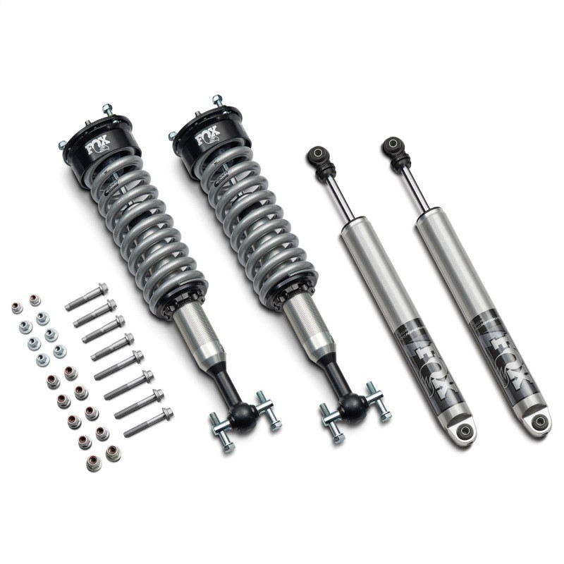 Ford Performance Fox leveling kit shock detail