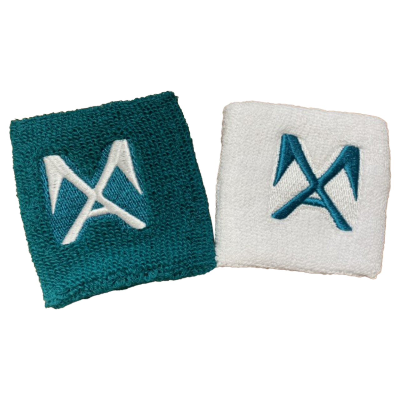 Custom Embroidered Terry Cloth Wristbands Match Point Promotions