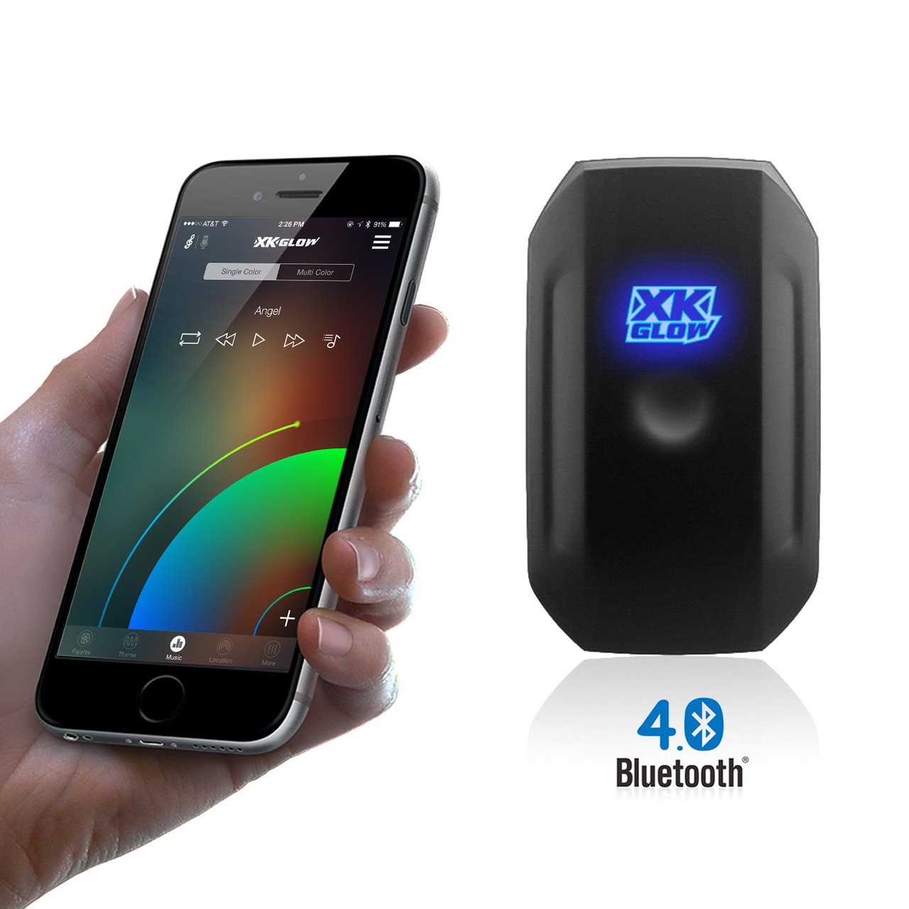 Bluetooth Smartphone XKchrome App Controller for 12V RGB LED Lights