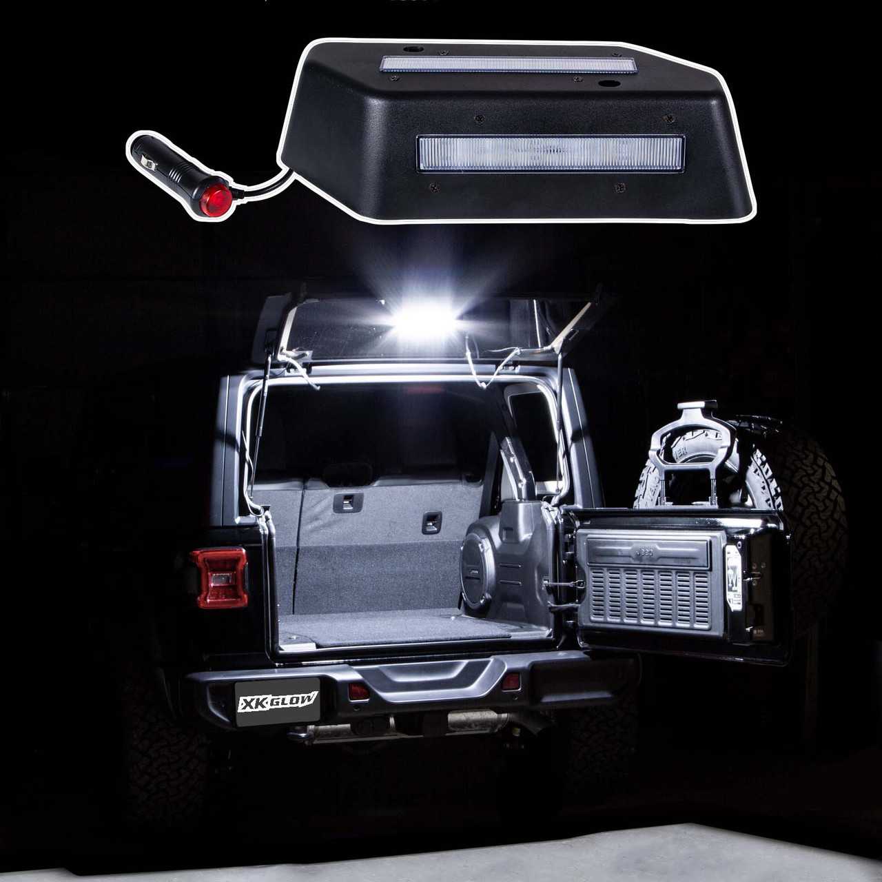 LED Rear Window Cargo Map Reading Light for Jeep Wrangler JL