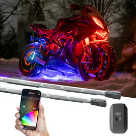 Smart App-Controlled LED Lights for Car, Truck & Motorcycle | XKGLOW