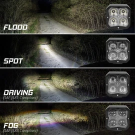 C3 Cube Lights Fog/Driving/Spot/Flood