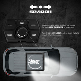 SAR 360 Degree 4pc Search & Rescue  Light Bar System