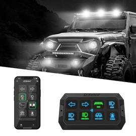 XKcommand Off road Switch Panel with App | XKGLOW