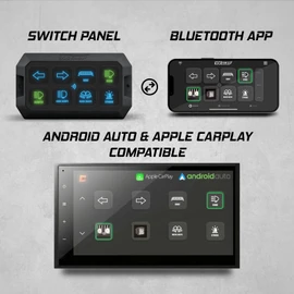 XKcommand Off road Switch Panel with Bluetooth-Controlled App