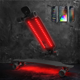 GlowRide - App Controlled Skateboard/Longboard Underglow Kit