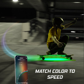 GlowRide - App Controlled Skateboard/Longboard Underglow Kit