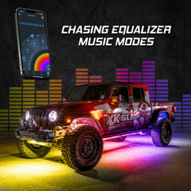 LED lights that chase to music.