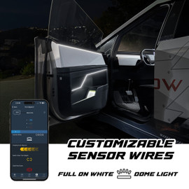 XKmax ULTRA LED Interior Ambient Light Kit for Full Vehicle Light Coverage