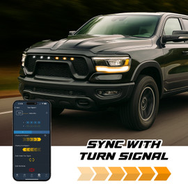 XKmax RGBW Pre-Runner Style Grill Light Kit | Color Chasing | App-controlled